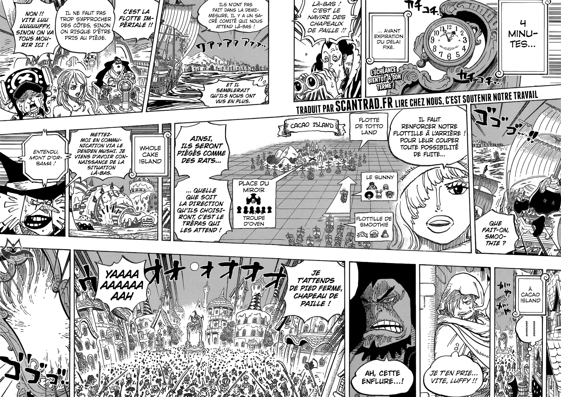  One Piece Français - One Piece 897 La stratégie de Pekoms pour fuir Cacao Island - 2