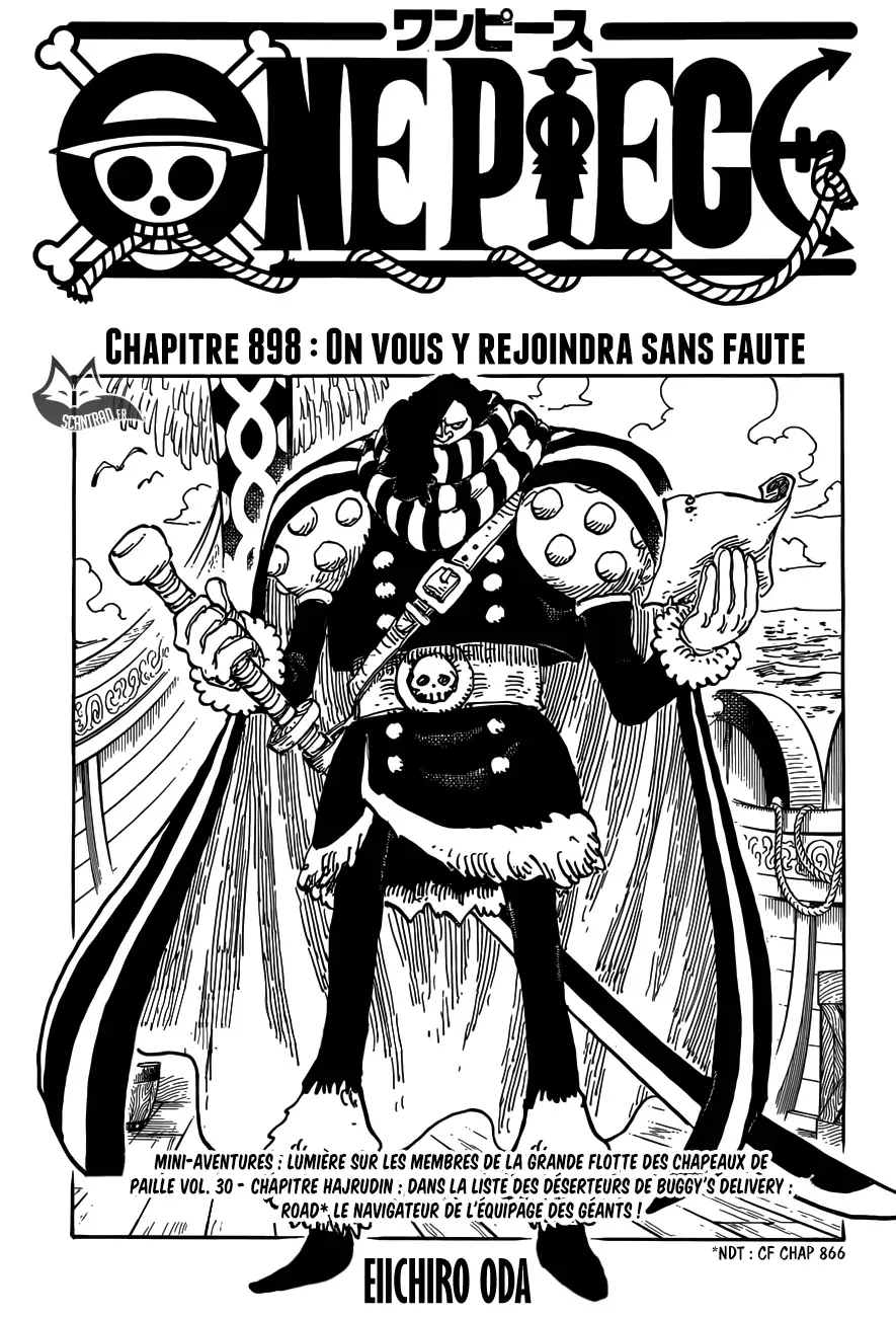  One Piece Français - One Piece 898 On vous y rejoindra sans faute - 1