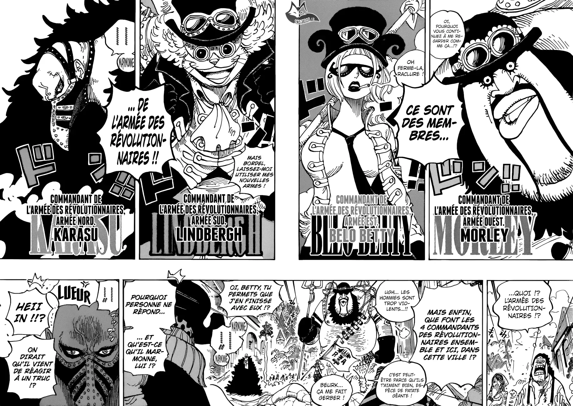  One Piece Français - One Piece 904 Les commandants de l'armée des révolutionnaires entrent en scène - 9