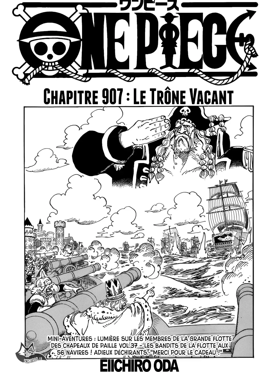  One Piece Français - One Piece 907 Le Trône Vacant - 1