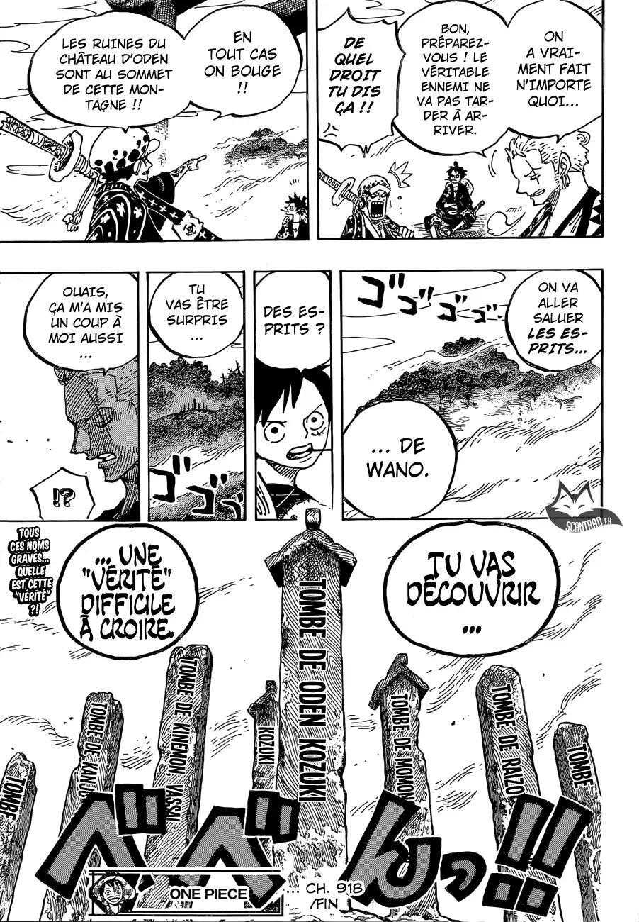  One Piece Français - One Piece 918 La gratitude de Luffytaro - 16