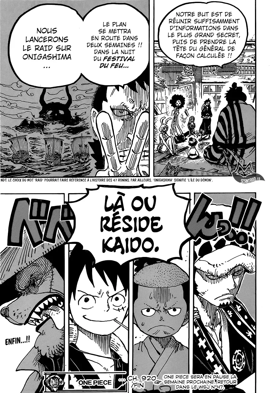  One Piece Français - One Piece 920 J'adore Oden - 16