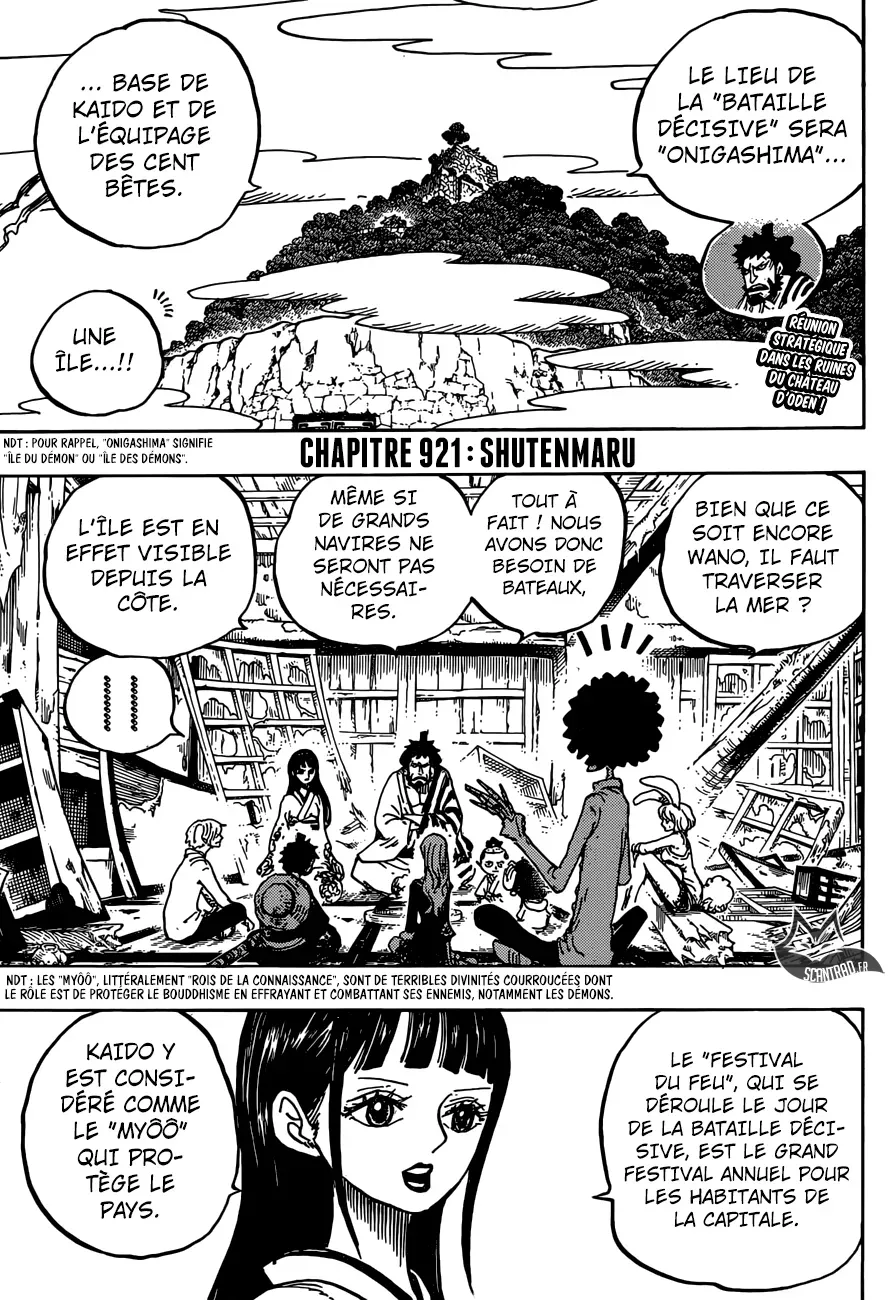  One Piece Français - One Piece 921 Shutenmaru - 3