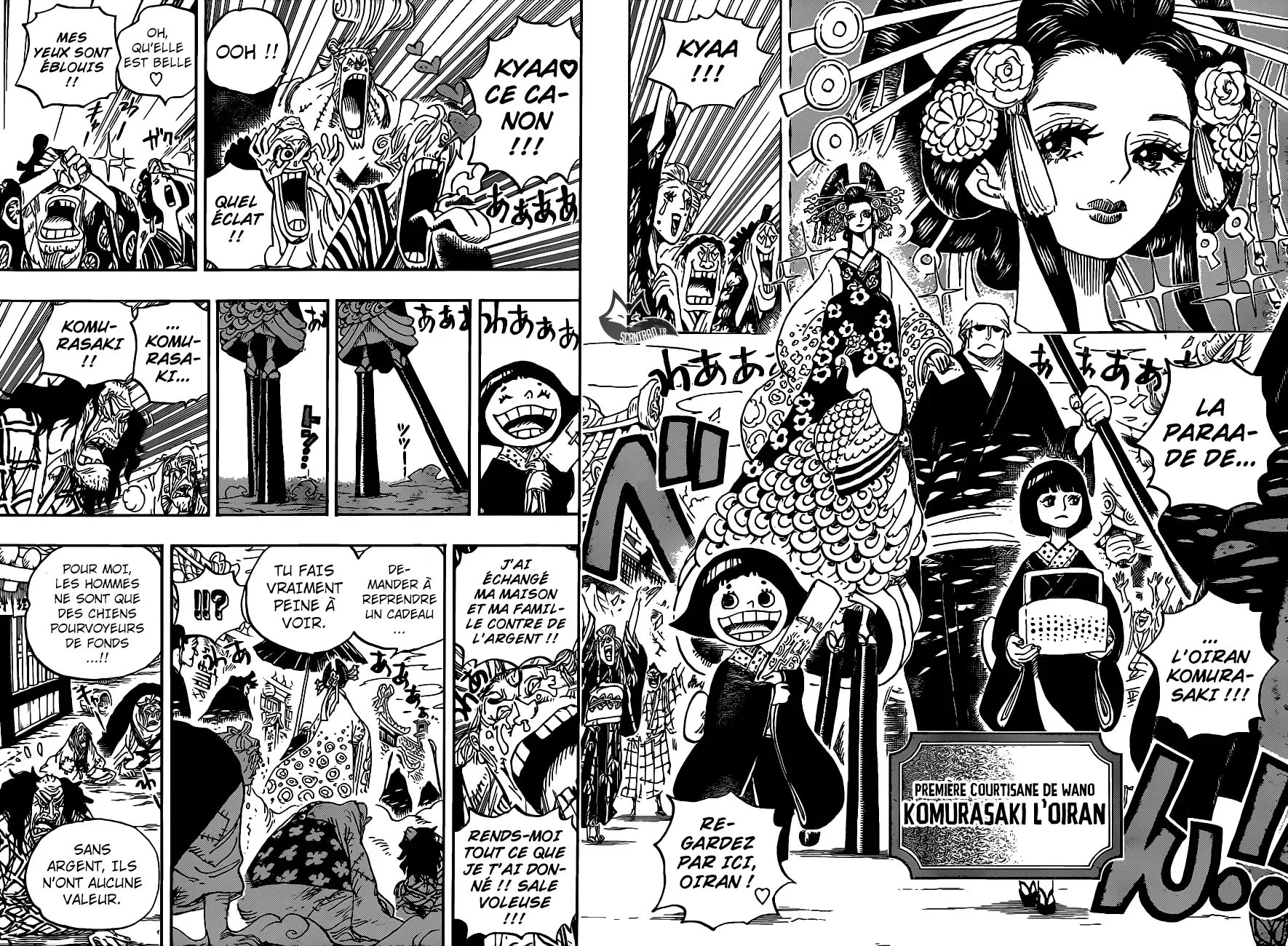  One Piece Français - One Piece 928 L'entrée en scène de l'Oiran Komurasaki - 14