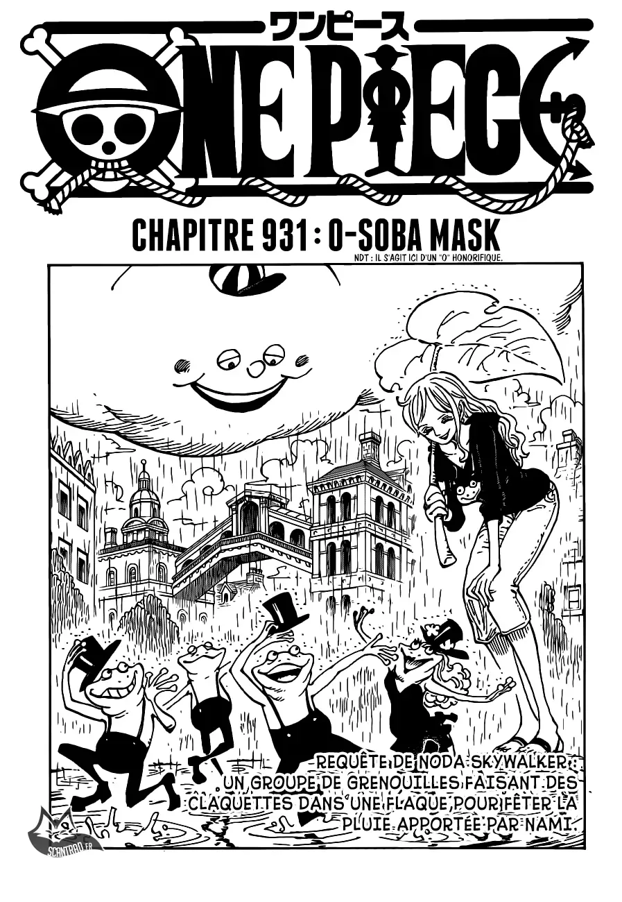  One Piece Français - One Piece 931 O-soba Mask - 1