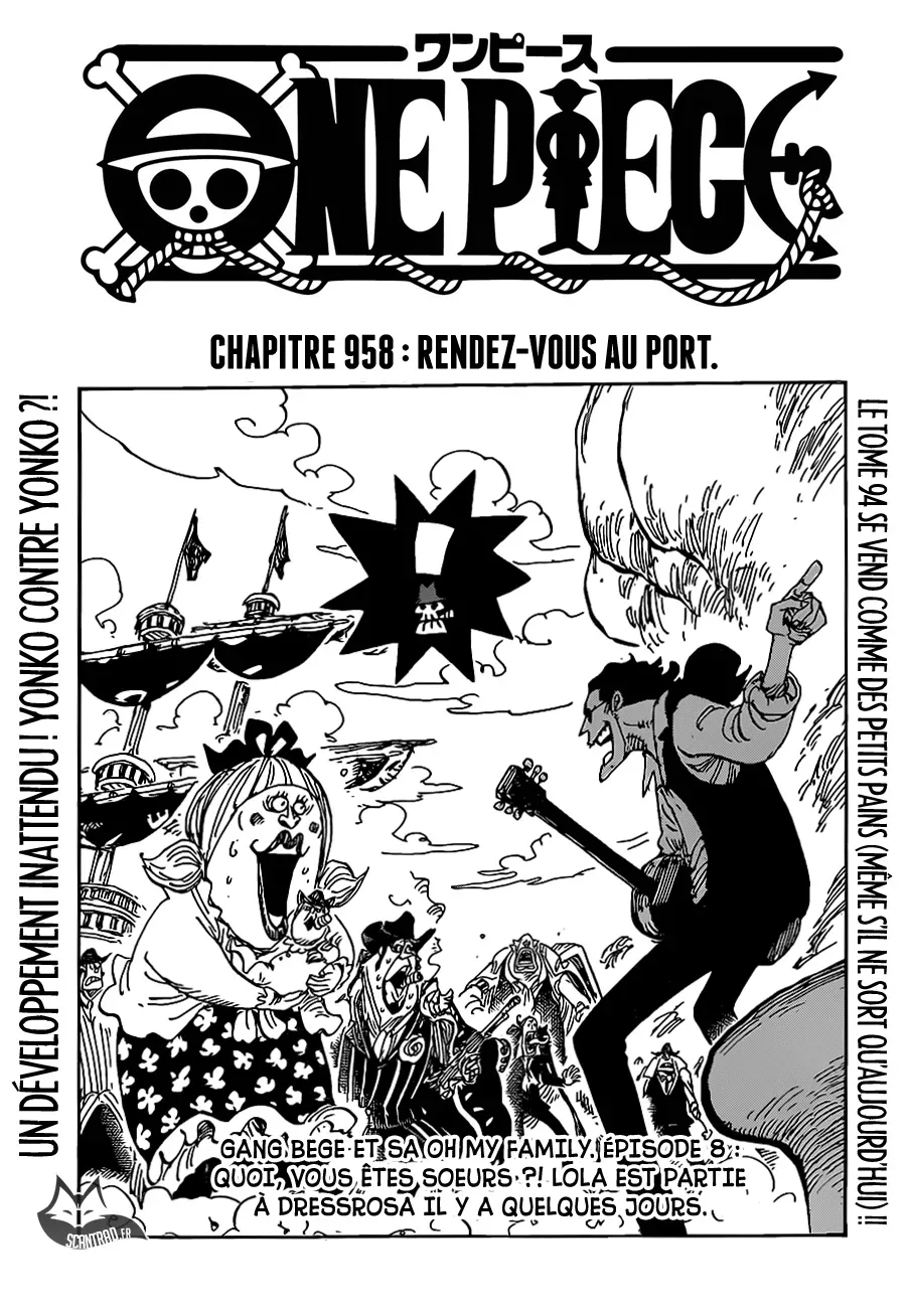  One Piece Français - One Piece 958 Rendez-vous au port - 1