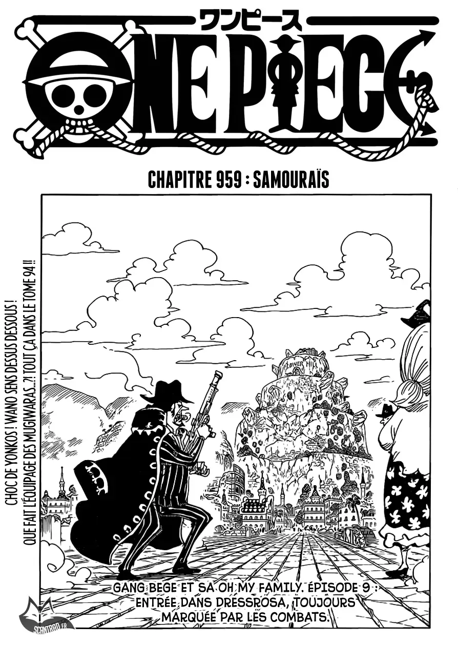  One Piece Français - One Piece 959 Samouraïs - 1