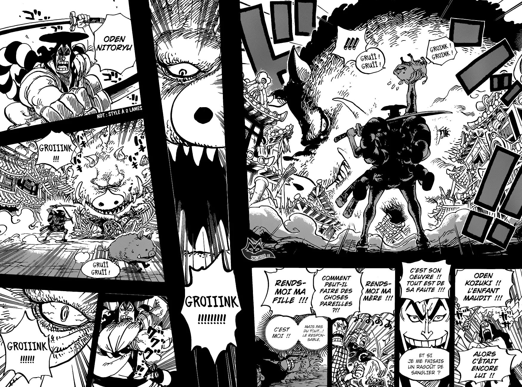  One Piece Français - One Piece 961 L'incident du Dieu de la Montagne - 10