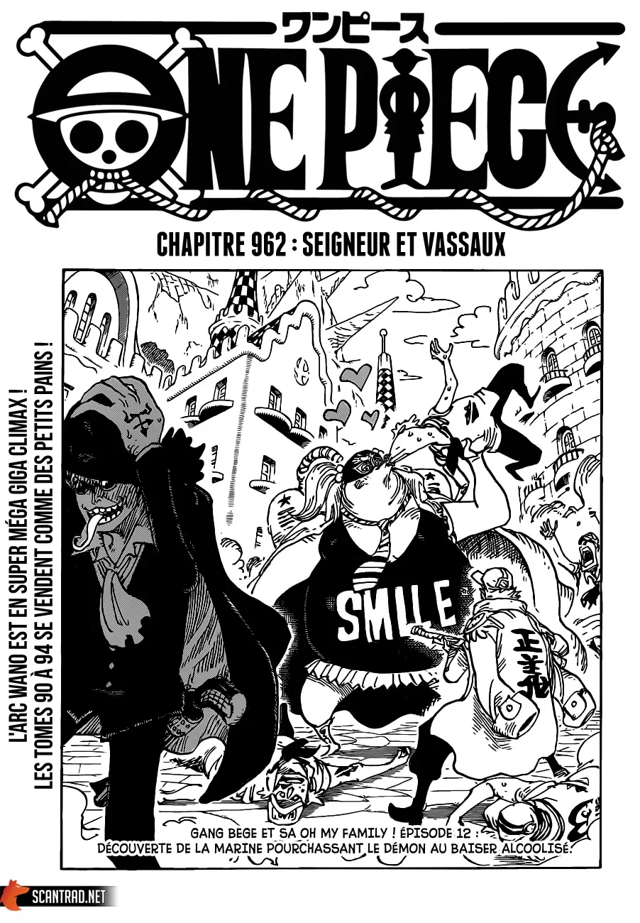  One Piece Français - One Piece 962 Seigneur et vassaux - 1