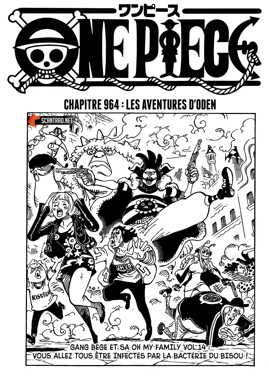  One Piece Français - One Piece 964 Les aventures d'Oden - 1