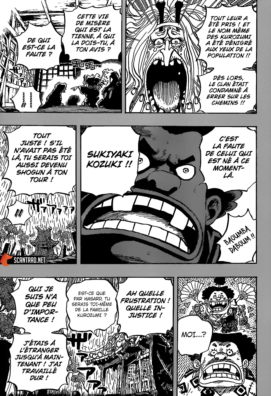  One Piece Français - One Piece 965 La conspiration du clan Kurozumi - 11