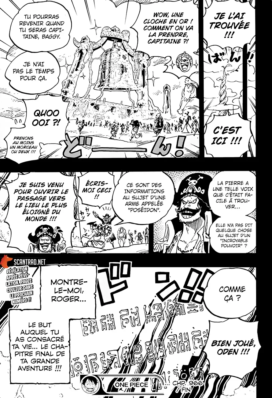  One Piece Français - One Piece 966 Roger et Barbe Blanche - 16