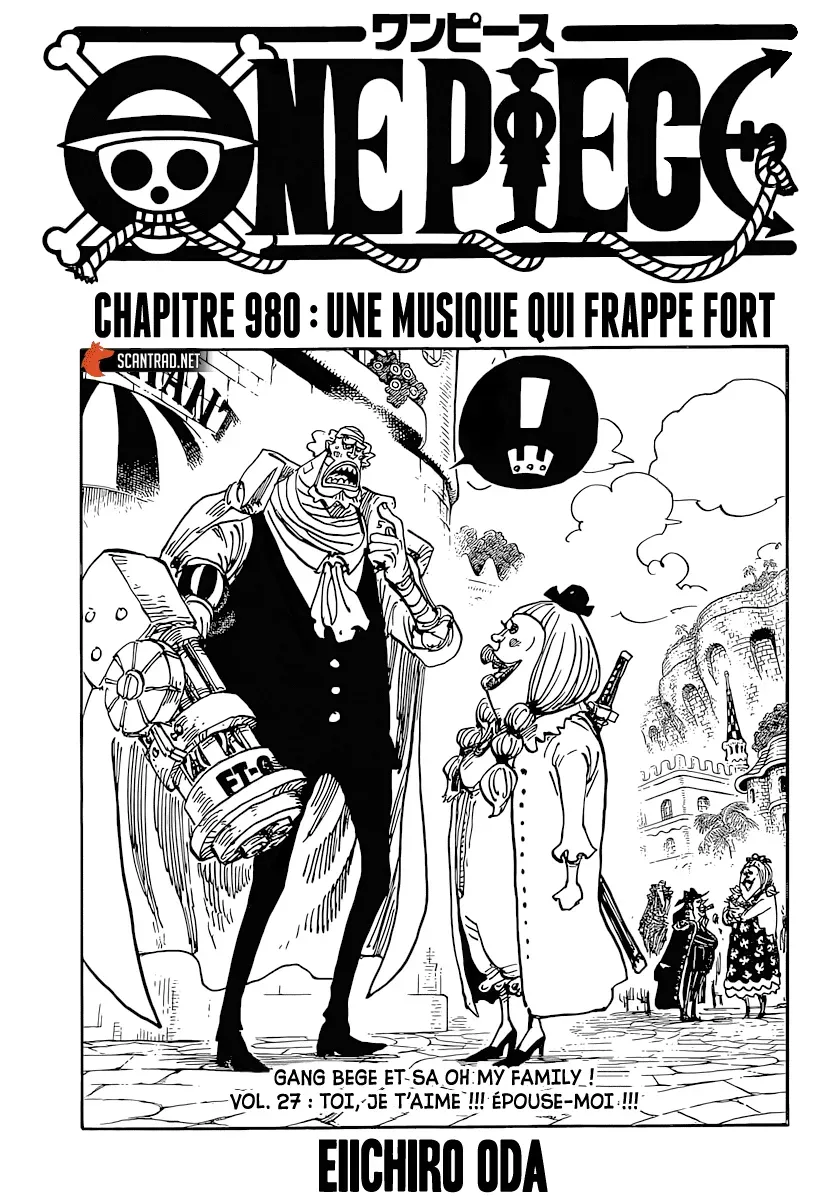  One Piece Français - One Piece 980 Une musique qui frappe fort - 1