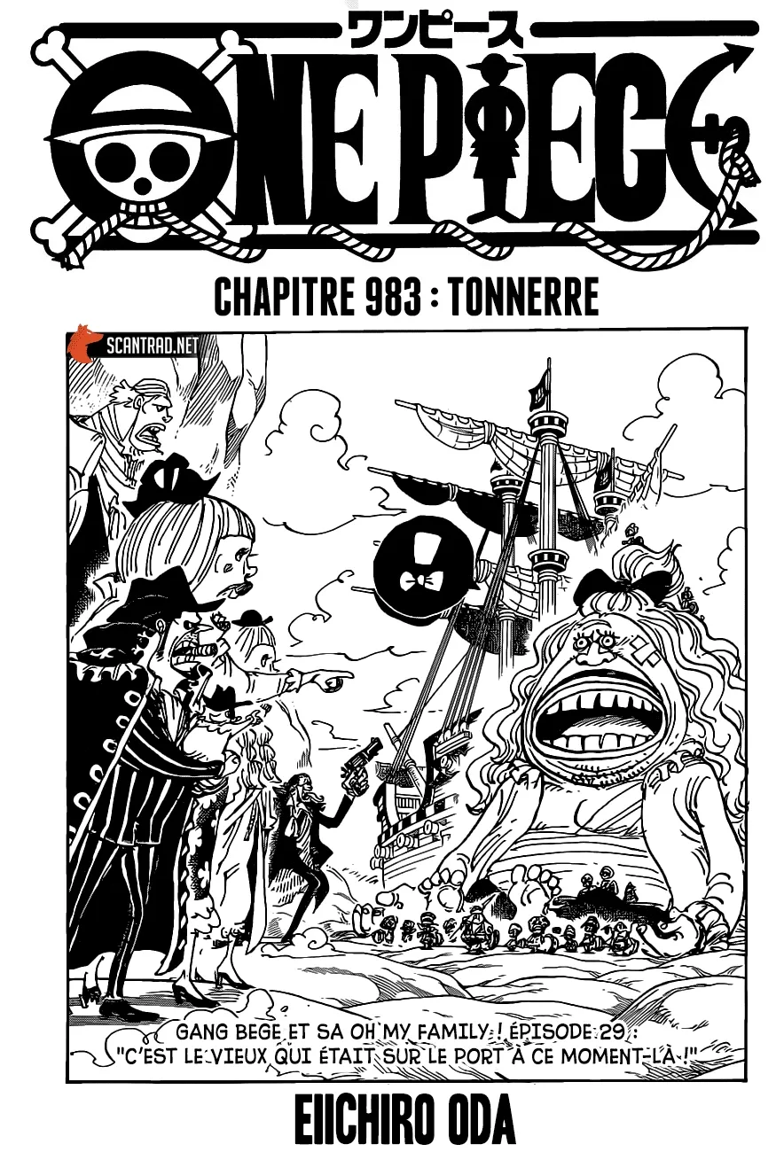  One Piece Français - One Piece 983 Tonnerre - 1