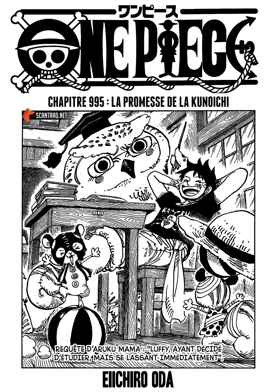  One Piece Français - One Piece 995 La promesse de la Kunoichi - 1