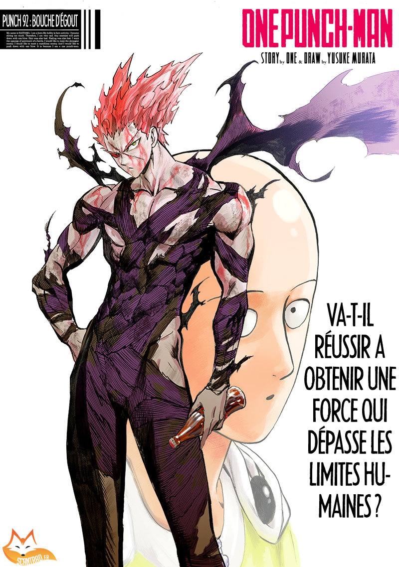  One Punch Man Français - One Punch Man 115 Bouche D'égout - 1