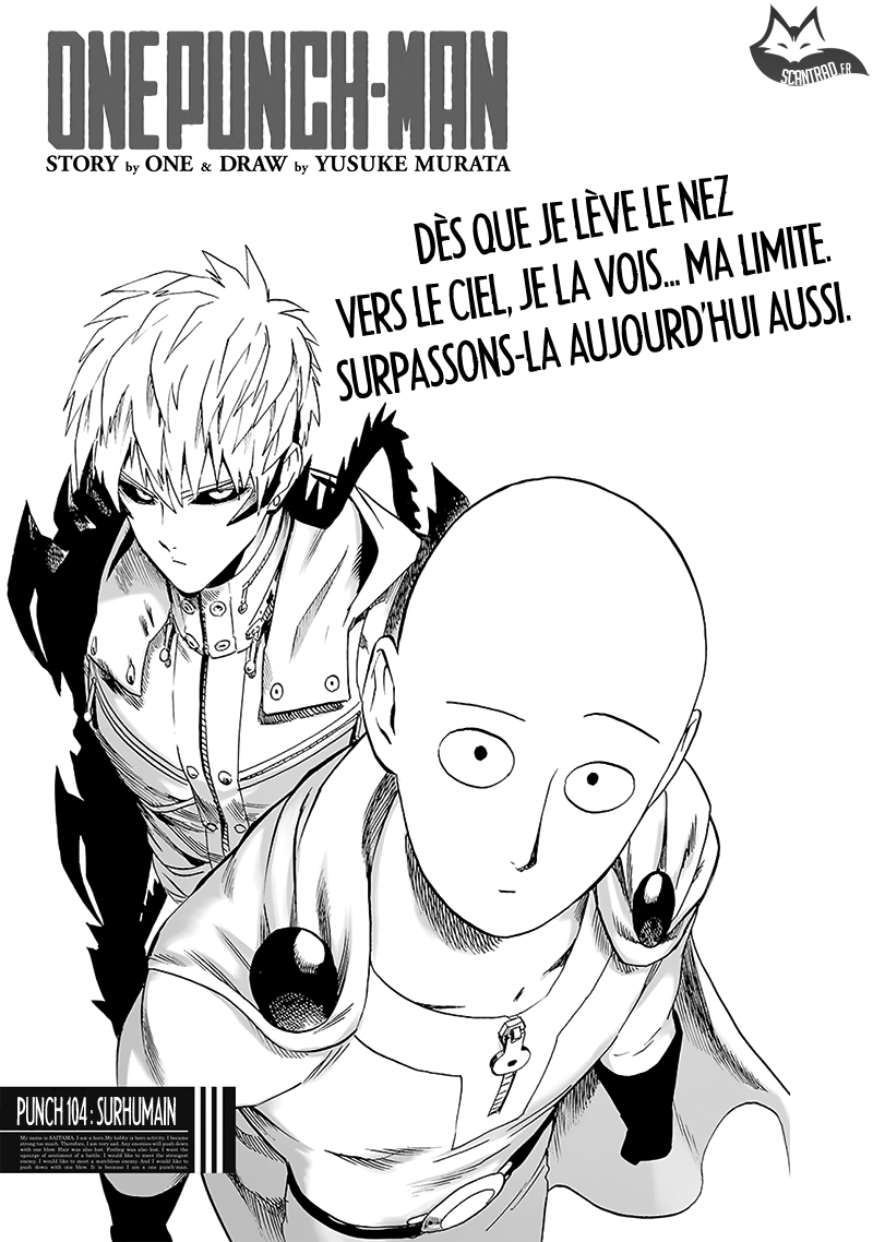  One Punch Man Français - One Punch Man 129 Surhumain - 1