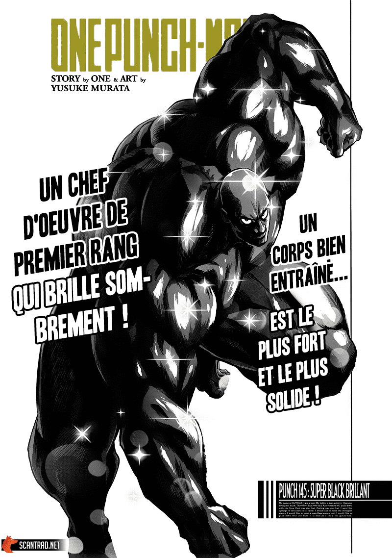  One Punch Man Français - One Punch Man 171 Super black brillant - 1