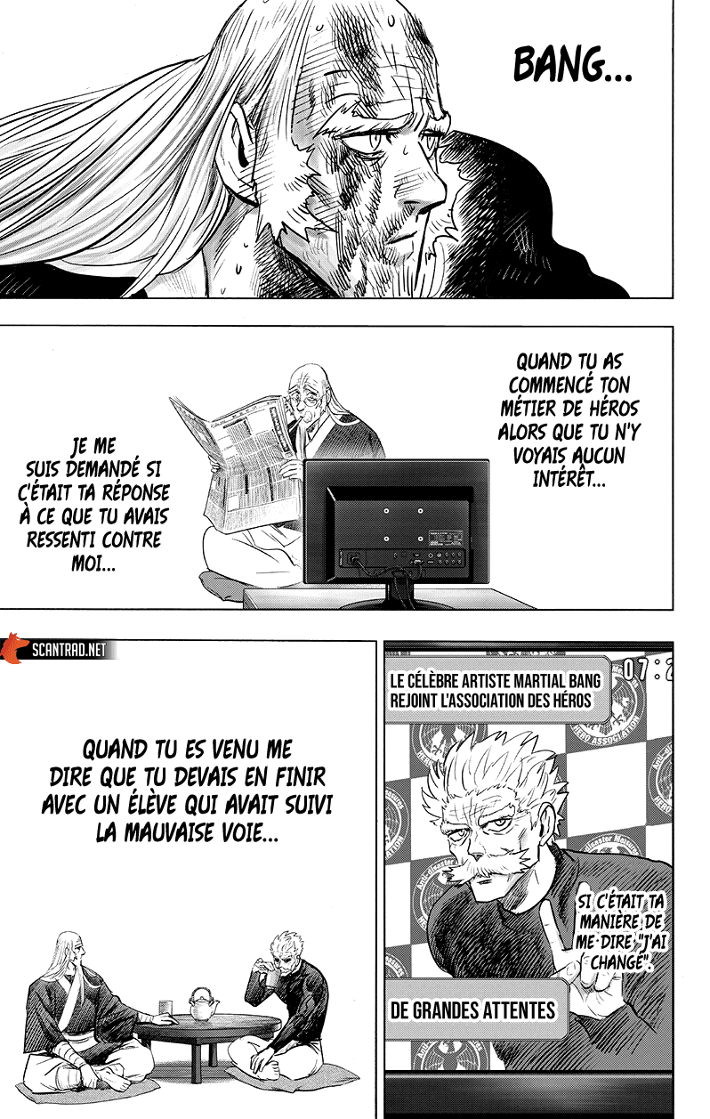  One Punch Man Français - One Punch Man 176 Maître et disciple - 15