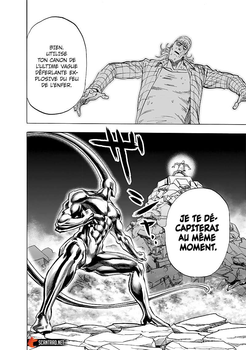  One Punch Man Français - One Punch Man 180 Le canon de l'ultime vague déferlante explosive du feu de l'enfer - 12