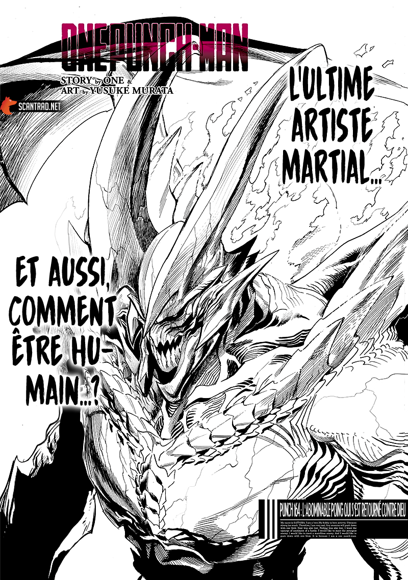  One Punch Man Français - One Punch Man 190 L'abominable poing qui s'est retourné contre Dieu - 1