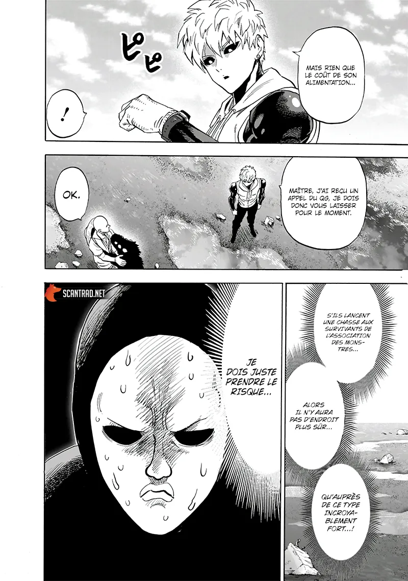  One Punch Man Français - One Punch Man 198 Le dernier type que je veux croiser - 28