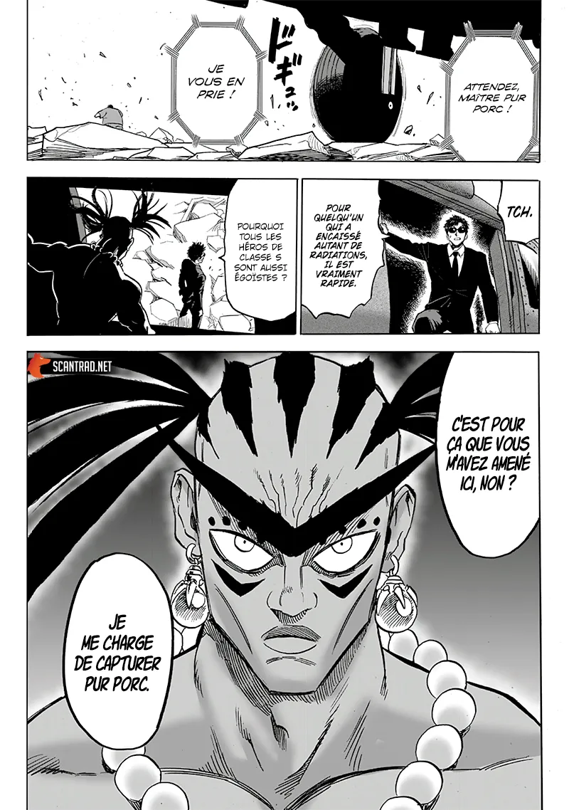  One Punch Man Français - One Punch Man 198 Le dernier type que je veux croiser - 10