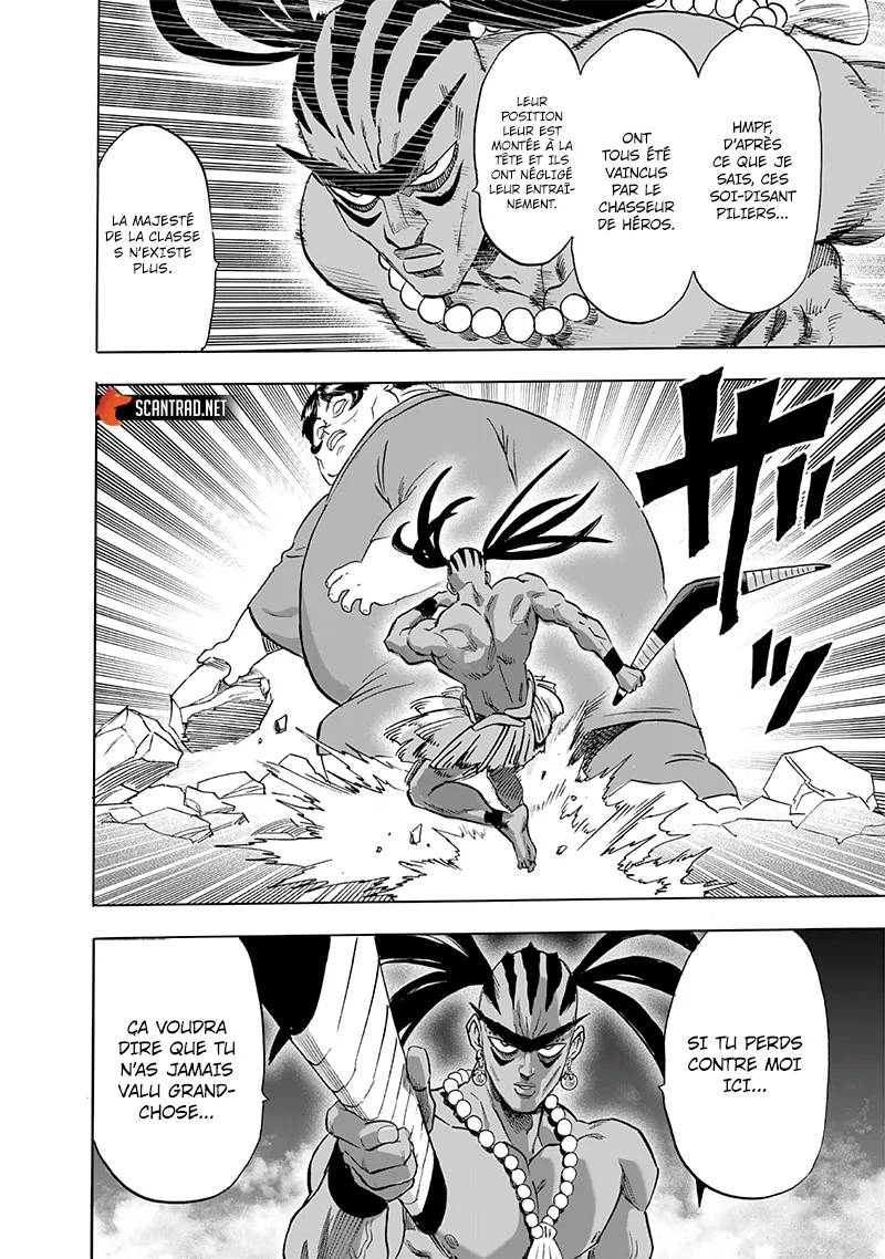  One Punch Man Français - One Punch Man 198 Le dernier type que je veux croiser - 12