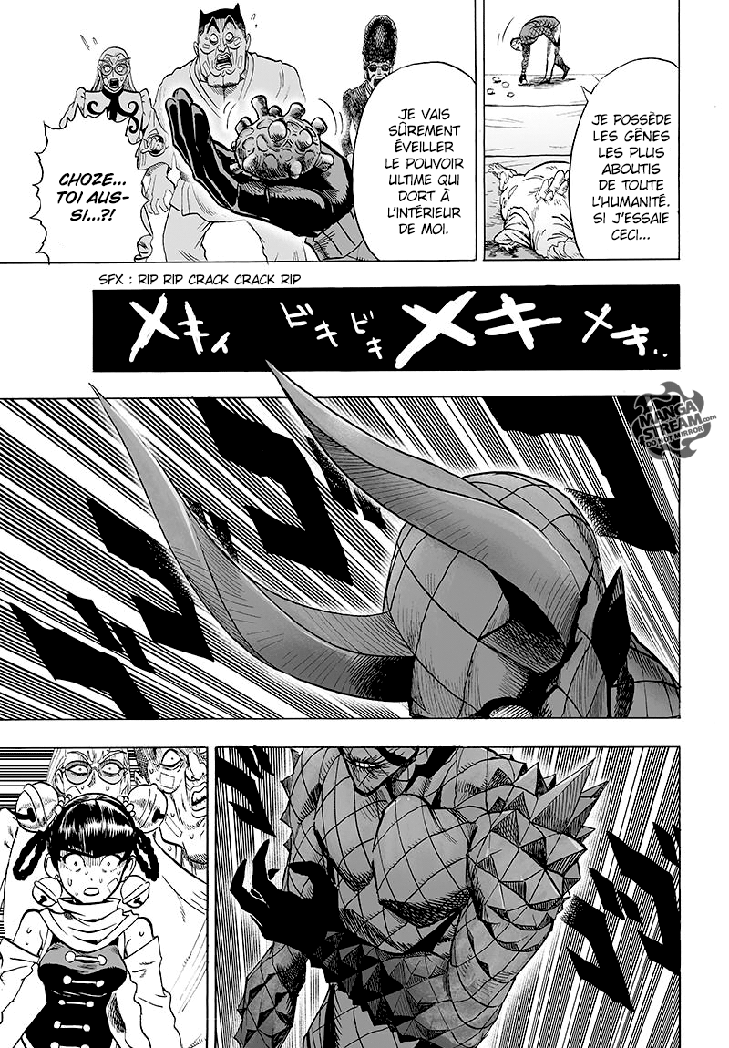  One Punch Man Français - One Punch Man 95 Transformation en monstre - 17