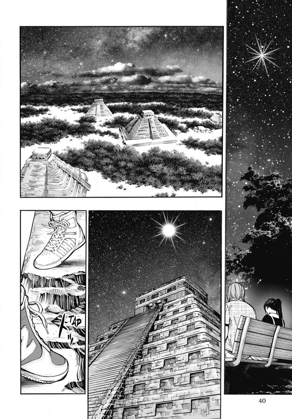  Platinum End Français - Platinum End 44 Étoile dans un ciel nocturne - 39