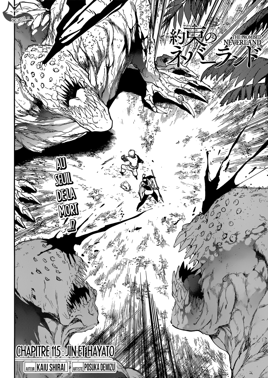  The Promised Neverland Français - The Promised Neverland 115 Jin et Hayato - 2