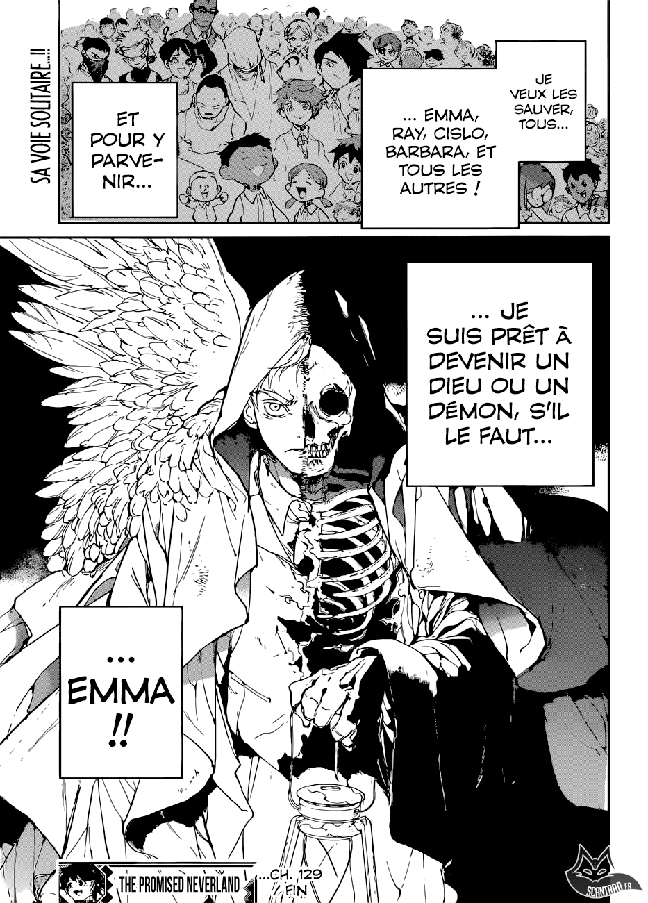  The Promised Neverland Français - The Promised Neverland 129 Mon fardeau - 17