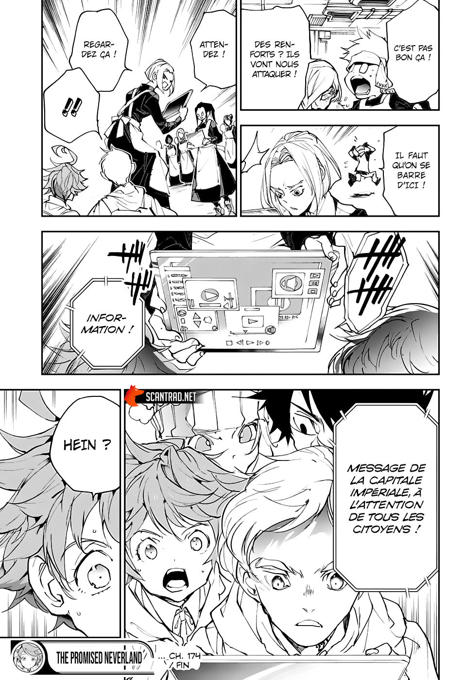  The Promised Neverland Français - The Promised Neverland 174 Un nouveau monde (Part. 1) - 17