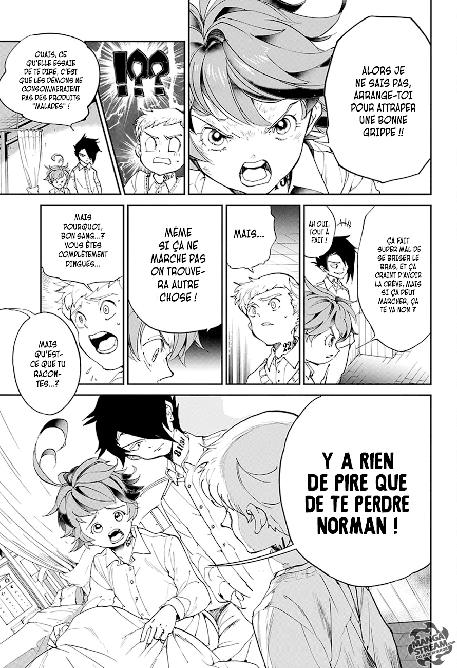  The Promised Neverland Français - The Promised Neverland 27 On ne te laissera pas mourir ! - 15