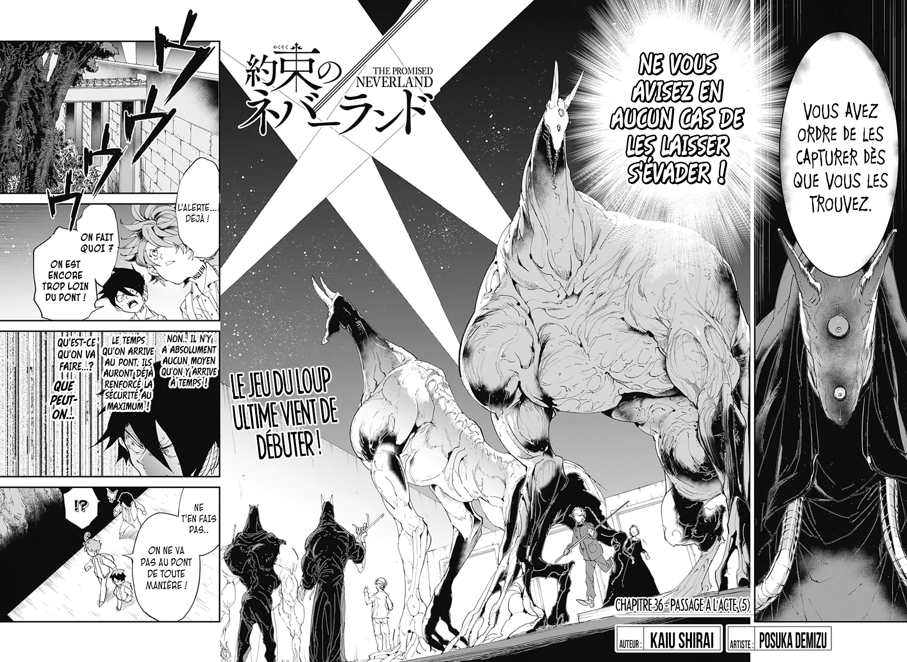  The Promised Neverland Français - The Promised Neverland 36 Passage à l'acte (5) - 2