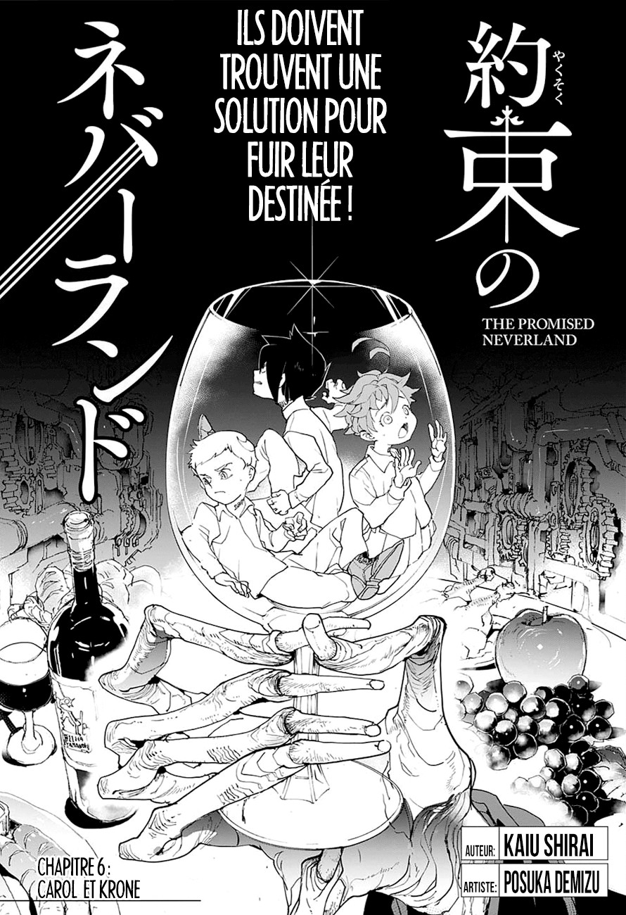  The Promised Neverland Français - The Promised Neverland 6 Carol & Krone - 2