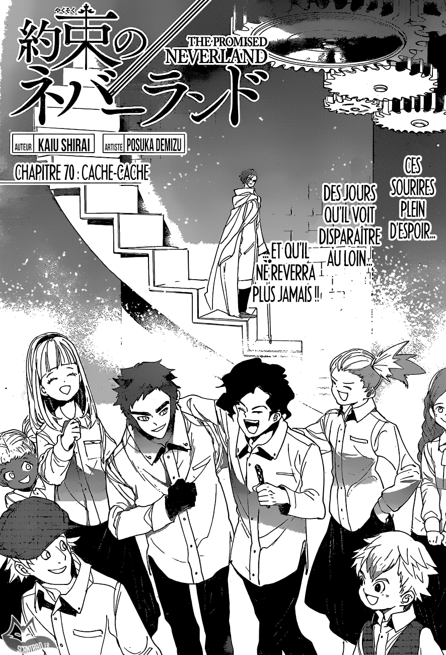  The Promised Neverland Français - The Promised Neverland 70 Cache-Cache - 5