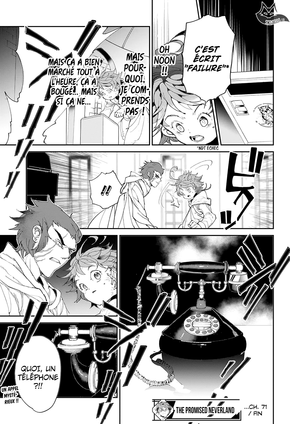  The Promised Neverland Français - The Promised Neverland 71 Les véritables intentions - 19