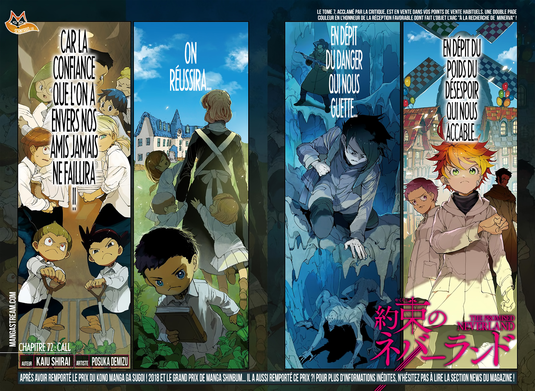  The Promised Neverland Français - The Promised Neverland 72 CALL - 3